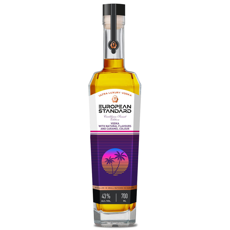 European Standard Vodka  Caribean Sunset  Edition 700 mL