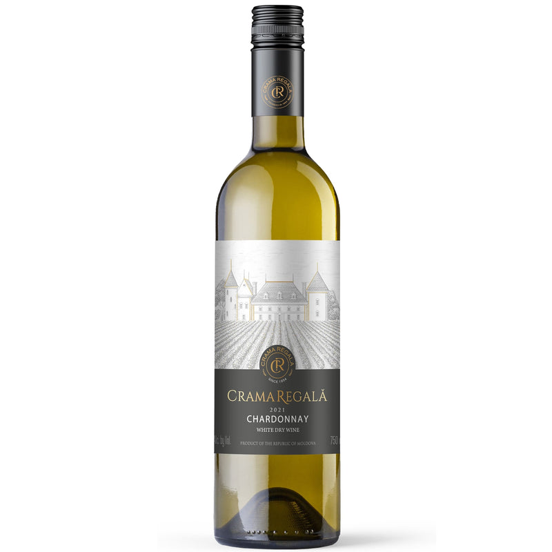 Vinaria Din Vale, Crama Regala, Chardonnay  White Wine,  2021 750mL  12.5%
