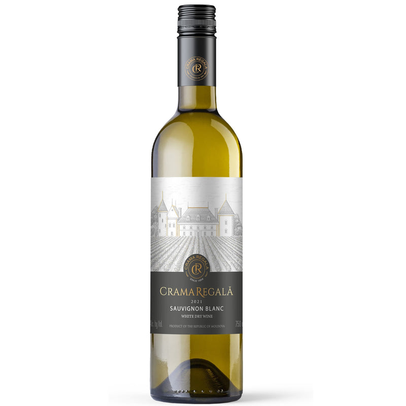 Vinaria Din Vale, Crama Regala, Sauvignon Blanc White Wine,  2021 750mL 13%
